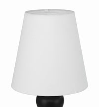 Craftmade - 87020FBSB-T - One Light Table Lamp - Gloria - Flat Black/Satin Brass