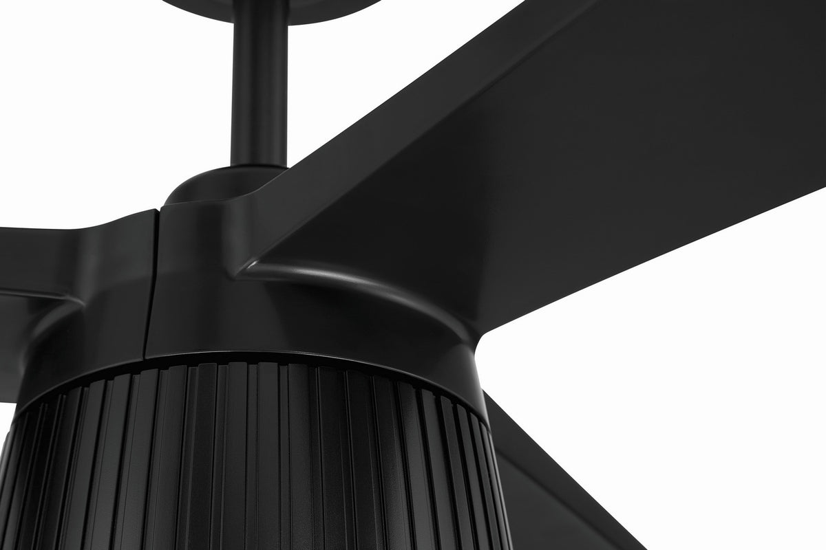 Craftmade - CTO52FB3 - 52" Ceiling Fan - Canto 52" 3-Blade In/Outdoor Ceiling Fan - Flat Black
