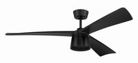 Craftmade - CTO52FB3 - 52" Ceiling Fan - Canto 52" 3-Blade In/Outdoor Ceiling Fan - Flat Black