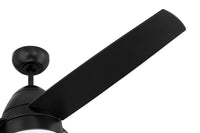 Craftmade - CZY52FB3 - 52" Ceiling Fan - Cozy 52" 3-Blade Ceiling Fan - Flat Black
