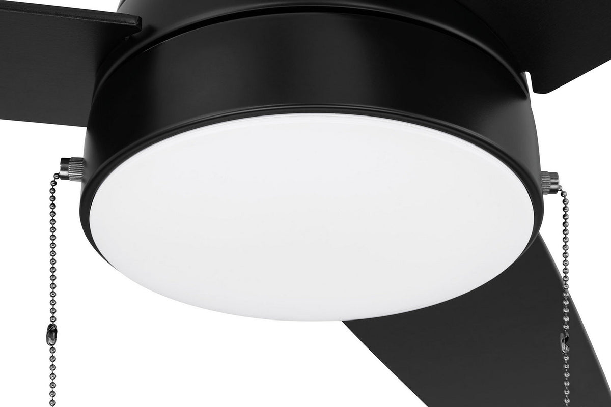 Craftmade - CZY52FB3 - 52" Ceiling Fan - Cozy 52" 3-Blade Ceiling Fan - Flat Black