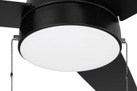Craftmade - CZY52FB3 - 52" Ceiling Fan - Cozy 52" 3-Blade Ceiling Fan - Flat Black