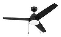 Craftmade - CZY52FB3 - 52" Ceiling Fan - Cozy 52" 3-Blade Ceiling Fan - Flat Black