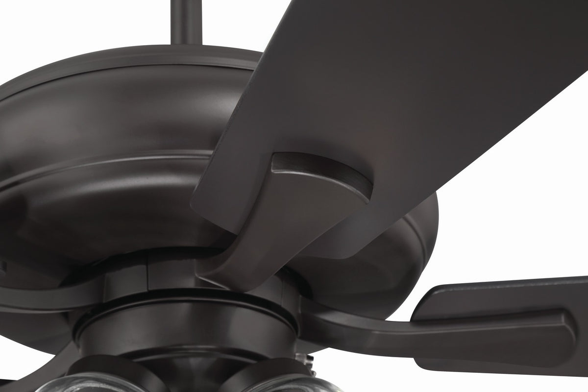 Craftmade - ECF104CBZ5-CBZWLN - 52" Ceiling Fan - Eos Clear 4 Light - Classic Bronze