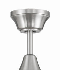 Craftmade - ECF119BNK5-DWWLN - 52" Ceiling Fan - EOS Low Profile White 52" Ceiling Fan - Brushed Polished Nickel