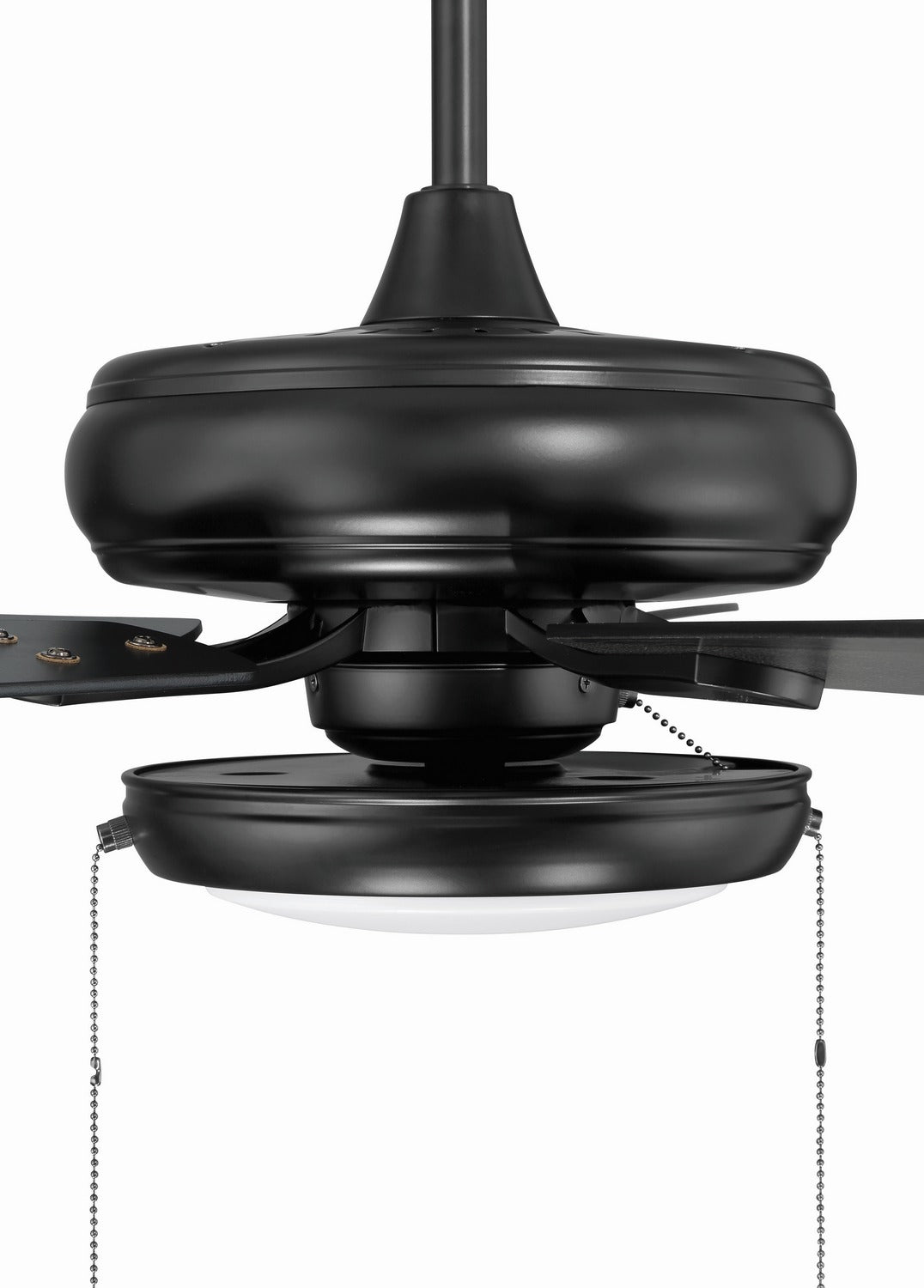Craftmade - ECF119FB5-FBGW - 52" Ceiling Fan - EOS Low Profile White 52" Ceiling Fan - Flat Black
