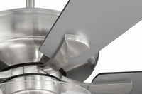 Craftmade - ECF201BNK5-BNGW - 52" Ceiling Fan - EOS 2 Light Clear Bowl 52" Ceiling Fan - Brushed Polished Nickel