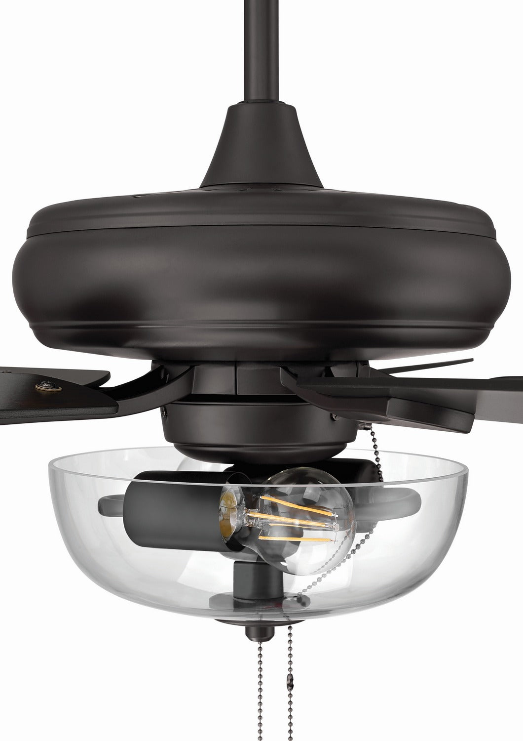 Craftmade - ECF201CBZ5-CBZWLN - 52" Ceiling Fan - EOS 2 Light Clear Bowl 52" Ceiling Fan - Classic Bronze