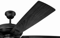 Craftmade - ECF201FB5-FBGW - 52" Ceiling Fan - EOS 2 Light Clear Bowl 52" Ceiling Fan - Flat Black