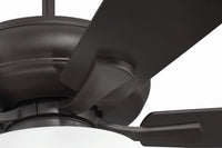 Craftmade - ECF211CBZ5-CBZWLN - 52" Ceiling Fan - EOS 2 Light Frosted White Bowl 52" Ceiling Fan - Classic Bronze