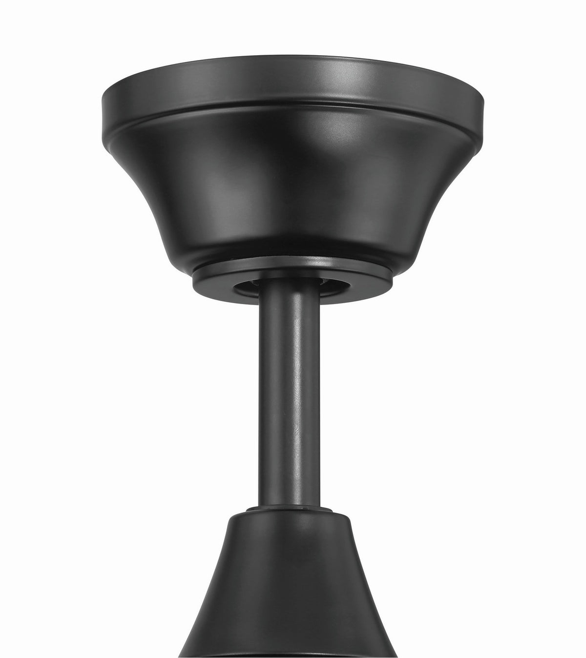 Craftmade - ECF211FB5-FBGW - 52" Ceiling Fan - EOS 2 Light Frosted White Bowl 52" Ceiling Fan - Flat Black