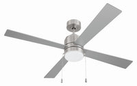 Craftmade - EMCY52BNK4-PC - 52" Ceiling Fan - Energy Star McCoy 52" 4 Blade Ceiling Fan - Brushed Polished Nickel