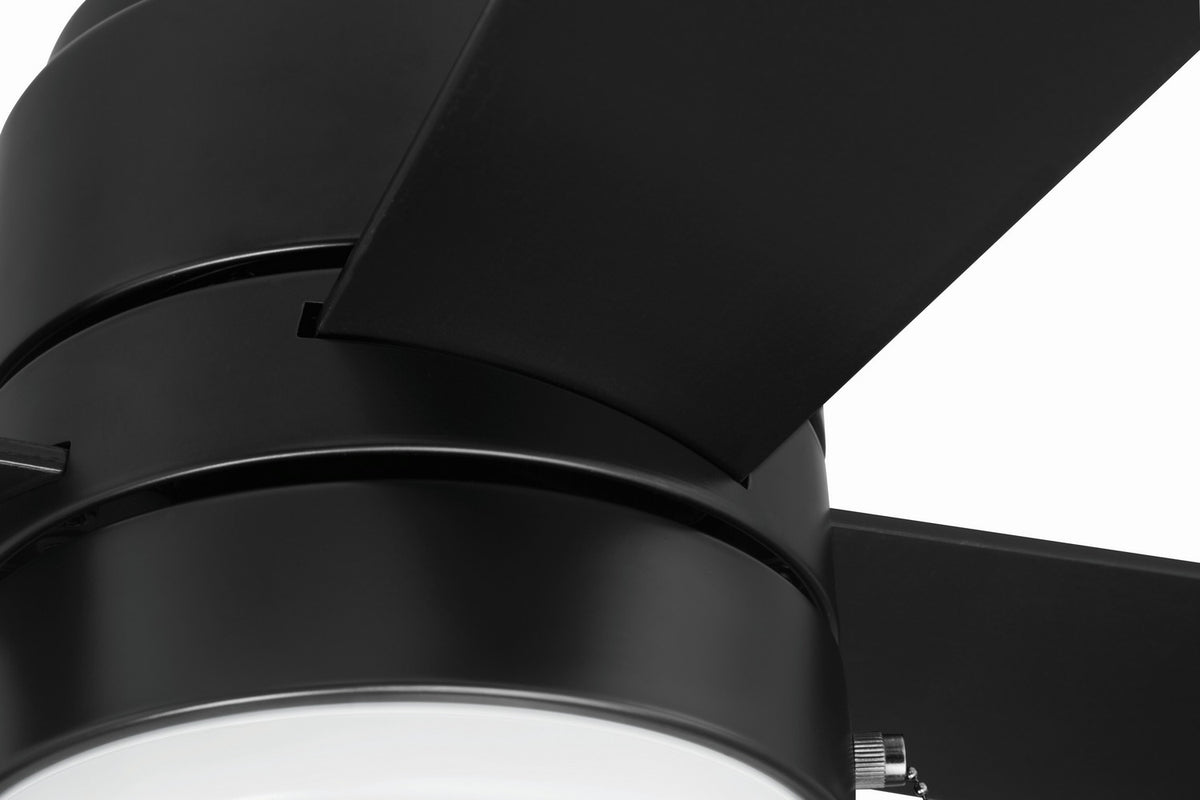 Craftmade - EMCY52FB4-PC - 52" Ceiling Fan - Energy Star McCoy 52" 4 Blade Ceiling Fan - Flat Black