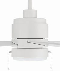 Craftmade - EMCY52W4-PC - 52" Ceiling Fan - Energy Star McCoy 52" 4 Blade Ceiling Fan - White