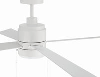 Craftmade - EMCY52W4-PC - 52" Ceiling Fan - Energy Star McCoy 52" 4 Blade Ceiling Fan - White