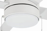 Craftmade - EMCY52W4-PC - 52" Ceiling Fan - Energy Star McCoy 52" 4 Blade Ceiling Fan - White
