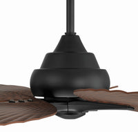 Craftmade - GTY52FB5 - 52" Ceiling Fan - Getaway 52" 5-blade Outdoor Celing Fan - Flat Black