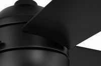 Craftmade - KLS52FB4 - 52" Ceiling Fan - Kelsey 52" 4-blade Indoor Ceiling Fan - Flat Black