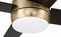 Craftmade - KLS52SB4 - 52" Ceiling Fan - Kelsey 52" 4-blade Indoor Ceiling Fan - Satin Brass