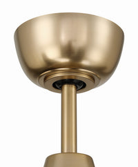 Craftmade - KLS52SB4 - 52" Ceiling Fan - Kelsey 52" 4-blade Indoor Ceiling Fan - Satin Brass