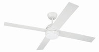 Craftmade - KLS52W4 - 52" Ceiling Fan - Kelsey 52" 4-blade Indoor Ceiling Fan - White