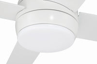 Craftmade - KLS52W4 - 52" Ceiling Fan - Kelsey 52" 4-blade Indoor Ceiling Fan - White