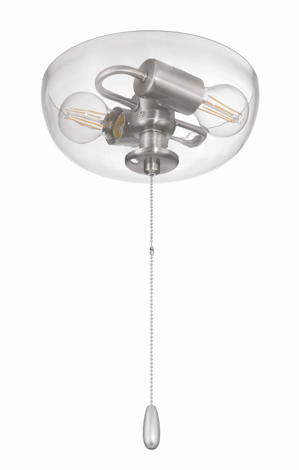 Craftmade - LK2601-2L-BNK - LED Fan Light Kit - Brushed Polished Nickel