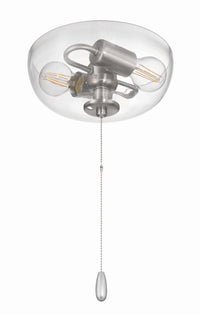 Craftmade - LK2601-2L-BNK - LED Fan Light Kit - Brushed Polished Nickel
