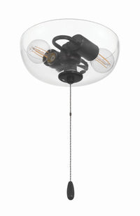 Craftmade - LK2601-2L-FB - LED Fan Light Kit - Flat Black