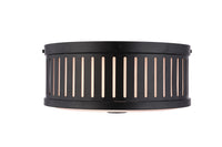 Craftmade - X3313-FB - Three Light Flushmount - Livingston - Flat Black