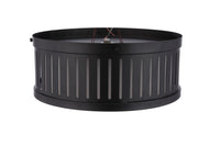 Craftmade - X3313-FB - Three Light Flushmount - Livingston - Flat Black