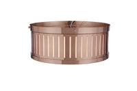 Craftmade - X3313-SB - Three Light Flushmount - Livingston - Satin Brass