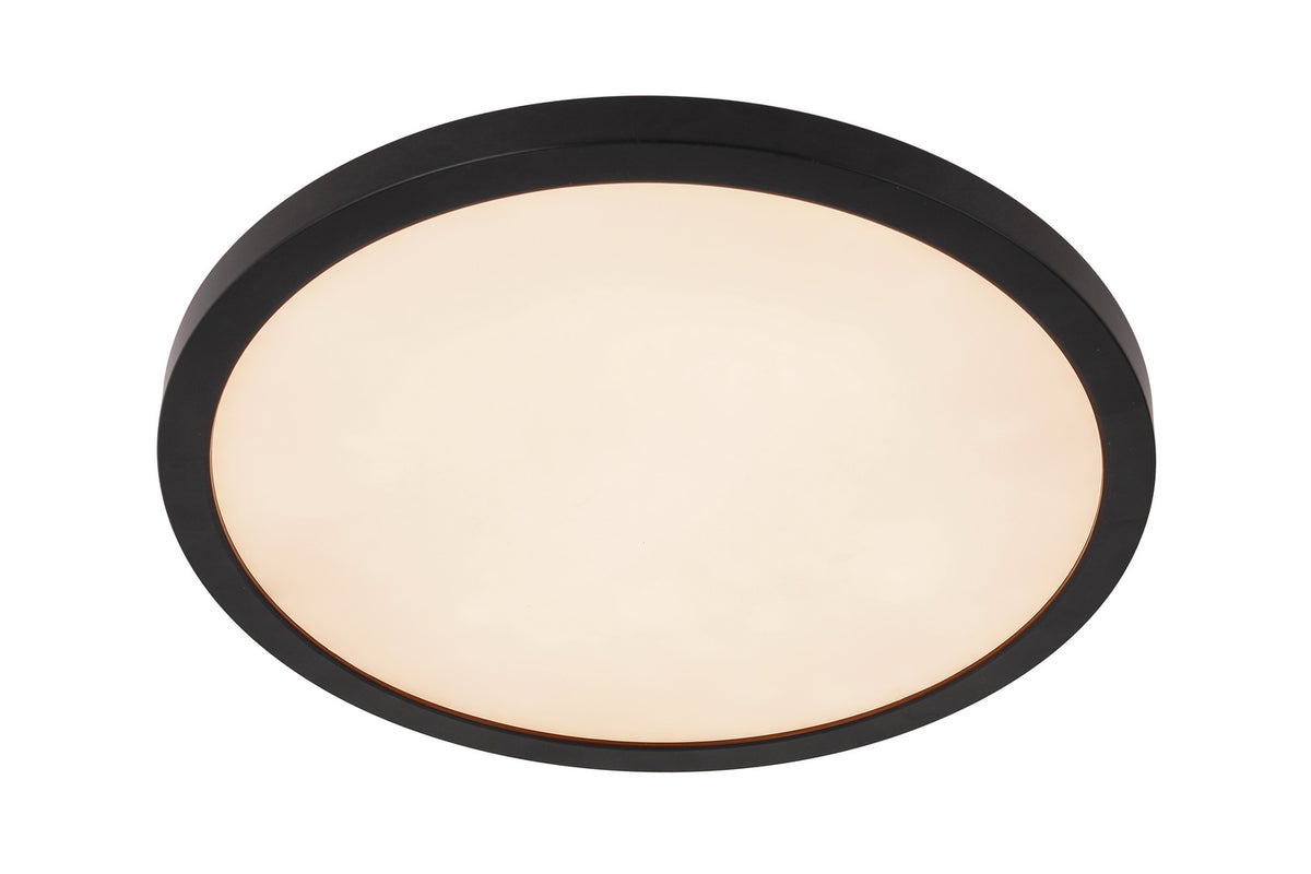 Craftmade - X9412-FB-LED-5CCT - LED Flushmount - Slim Line II - Flat Black