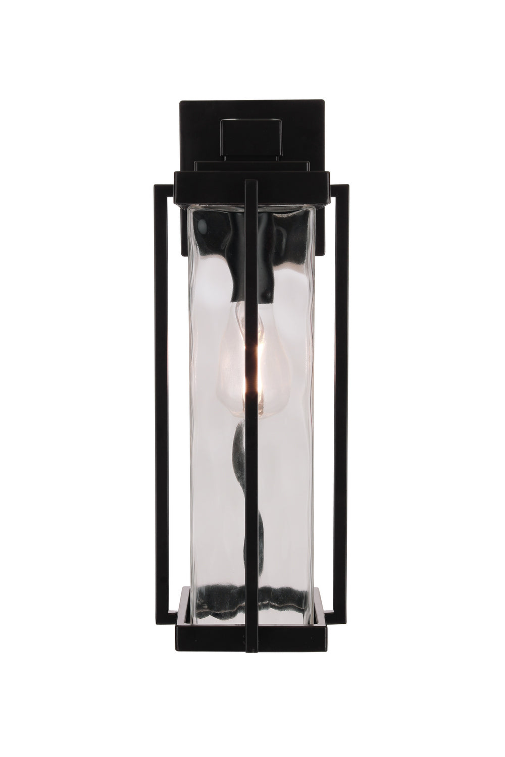 Craftmade - Z2614-MN - One Light Outdoor Wall Lantern - Pyrmont - Midnight