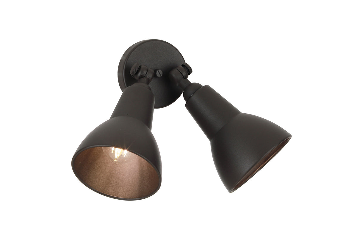 Craftmade - Z402-DTZ - Two Light Bullet - Flood Light - Dark Textured Bronze