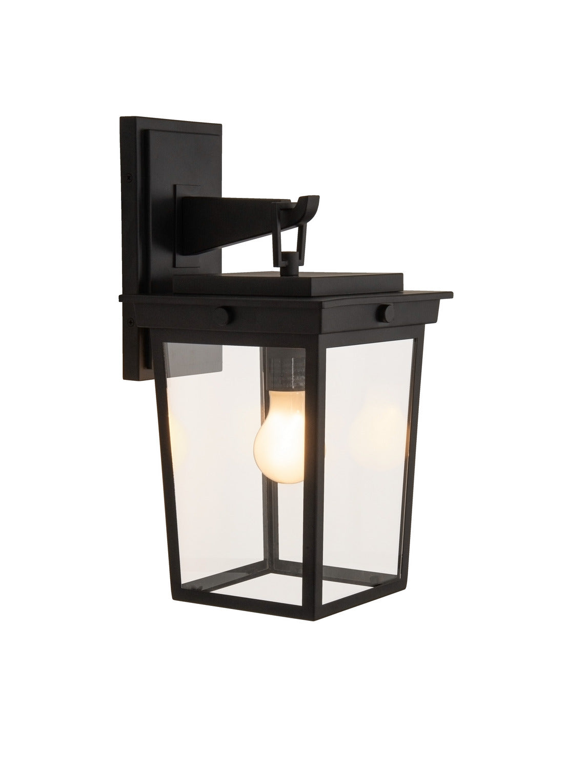 Craftmade - ZA7804-TB - One Light Outdoor Wall Lantern - Duncan - Textured Black