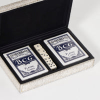 Regina Andrew - 20-1689GRY - Hair on Hide Playing Card Set - Andres - Grey