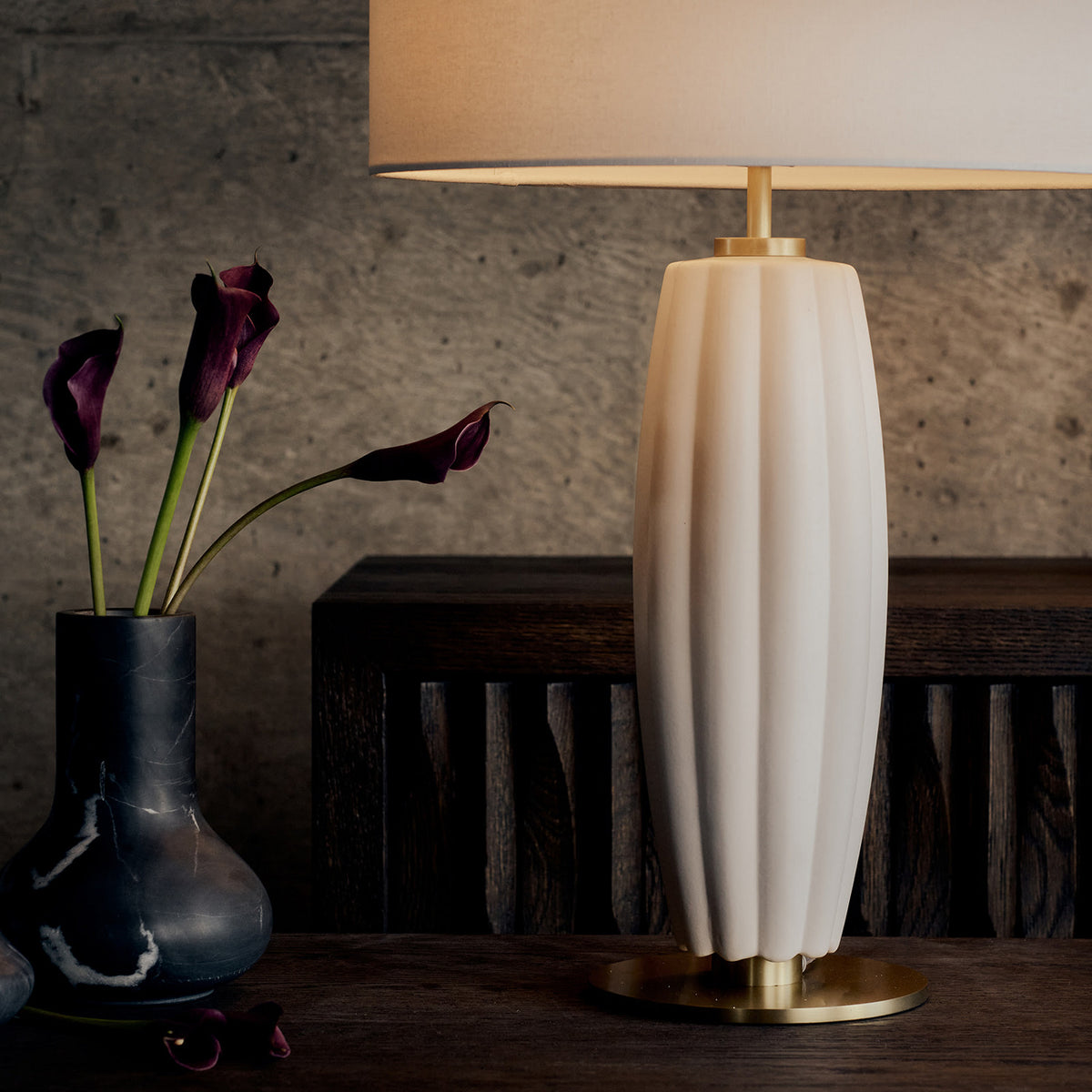 Regina Andrew - 13-1709WT - One Light Table Lamp - Crocus - White