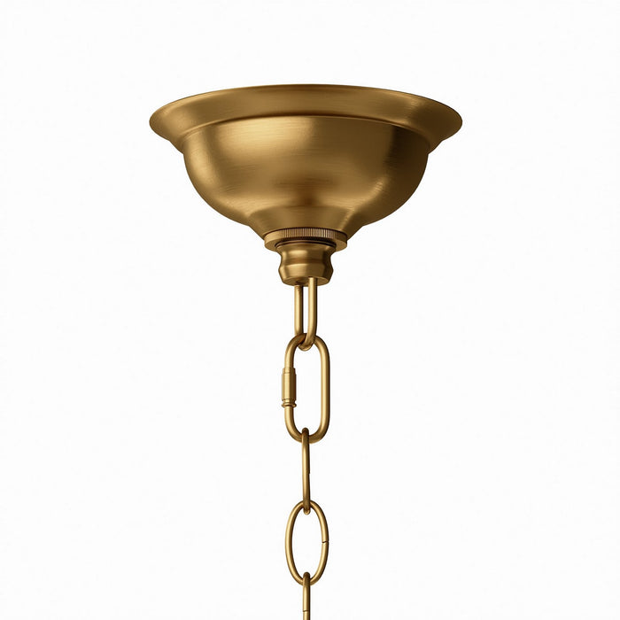 Regina Andrew - 16-1570BRS - One Light Pendant - Cupola - Brass