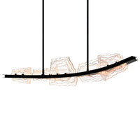 CWI Lighting - 1711P50-5-101 - LED Chandelier - Arcus - Black
