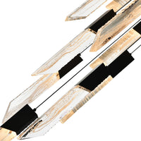 CWI Lighting - 1723P24-17-101 - LED Chandelier - Petra - Black