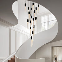 CWI Lighting - 1723P24-17-101 - LED Chandelier - Petra - Black