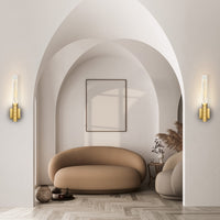 CWI Lighting - 1723W22-1-624 - LED Wall Sconce - Petra - Brass