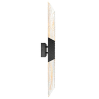 CWI Lighting - 1723W36-2-101-A - LED Wall Sconce - Petra - Sand Black