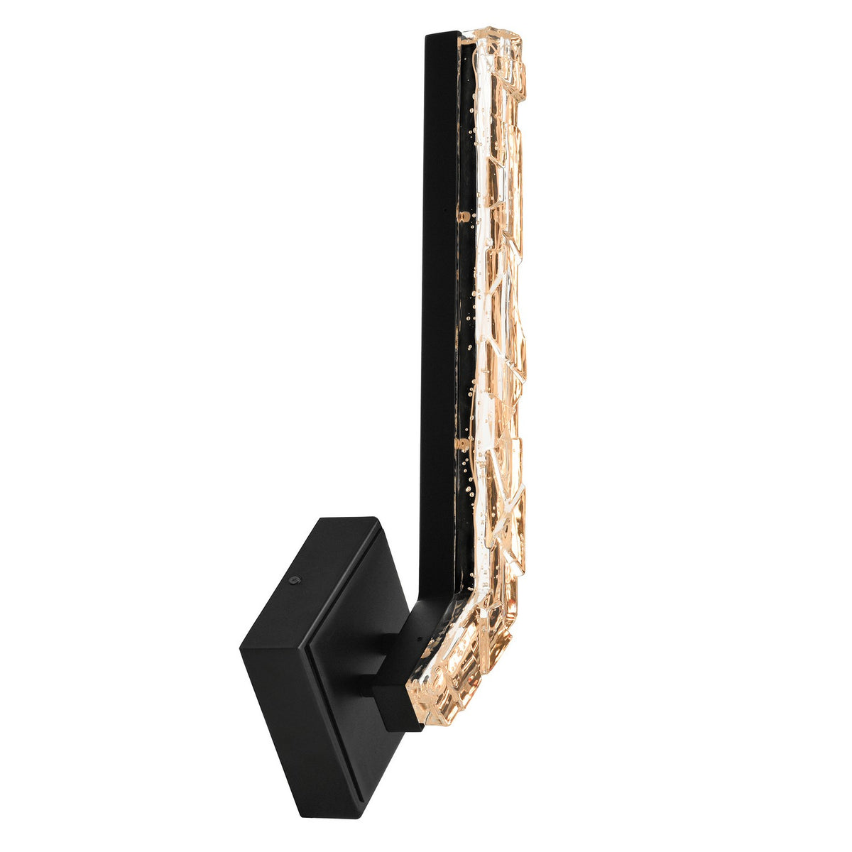CWI Lighting - 1724W19-1-101-A - LED Wall Sconce - Contour - Sand Black