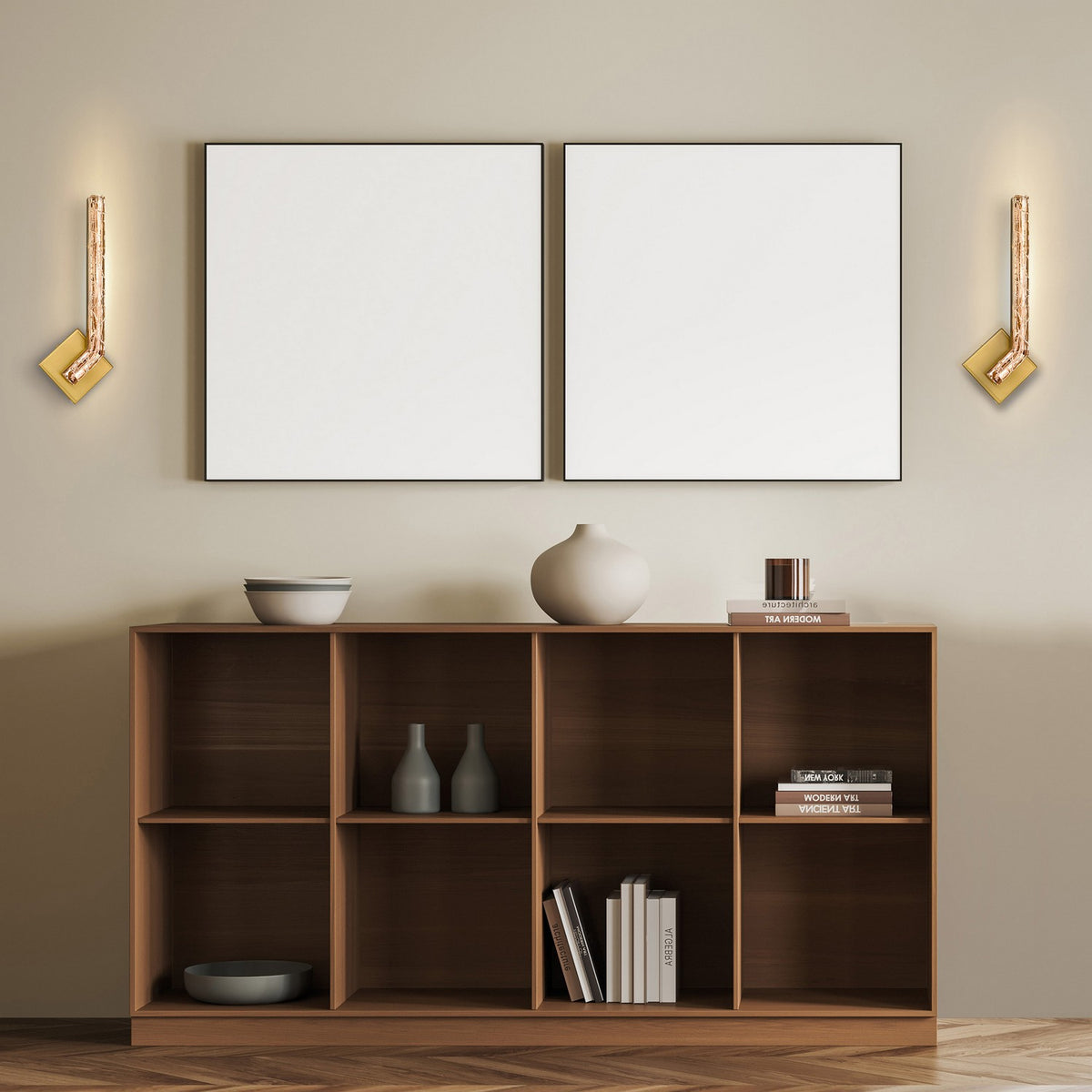 CWI Lighting - 1724W19-1-624 - LED Wall Sconce - Contour - Brass