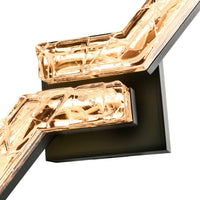 CWI Lighting - 1724W33-2-101-A - LED Wall Sconce - Contour - Sand Black
