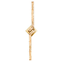CWI Lighting - 1724W33-2-624 - LED Vanity - Contour - Brass