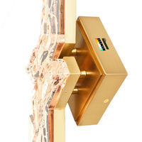 CWI Lighting - 1724W33-2-624 - LED Vanity - Contour - Brass