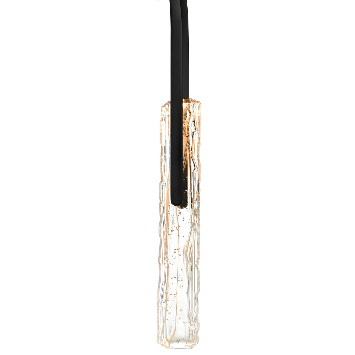 CWI Lighting - 1725P22-2-101 - LED Chandelier - Curva - Black